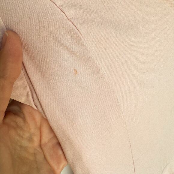 Gown Town Vintage Inspired Swing Dress, Midi, Pink Medium 1950s Bow Neck - Picture 10 of 14